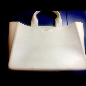 KATE SPADE RUBBER BEACH TOTE